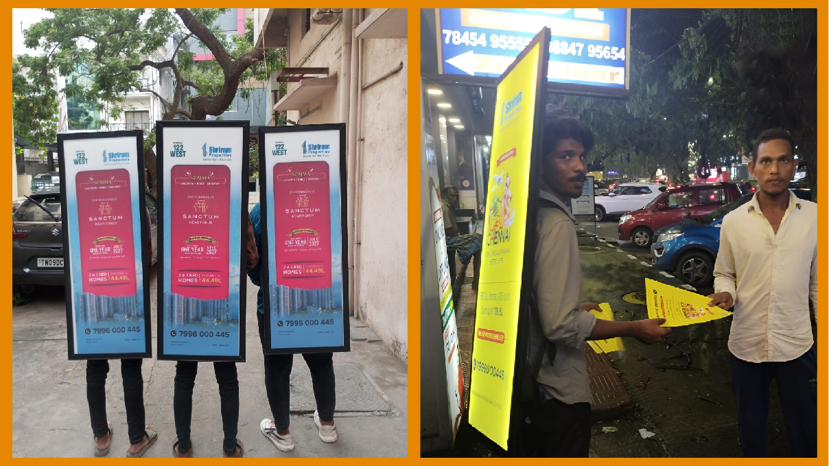 Event promotion look walker