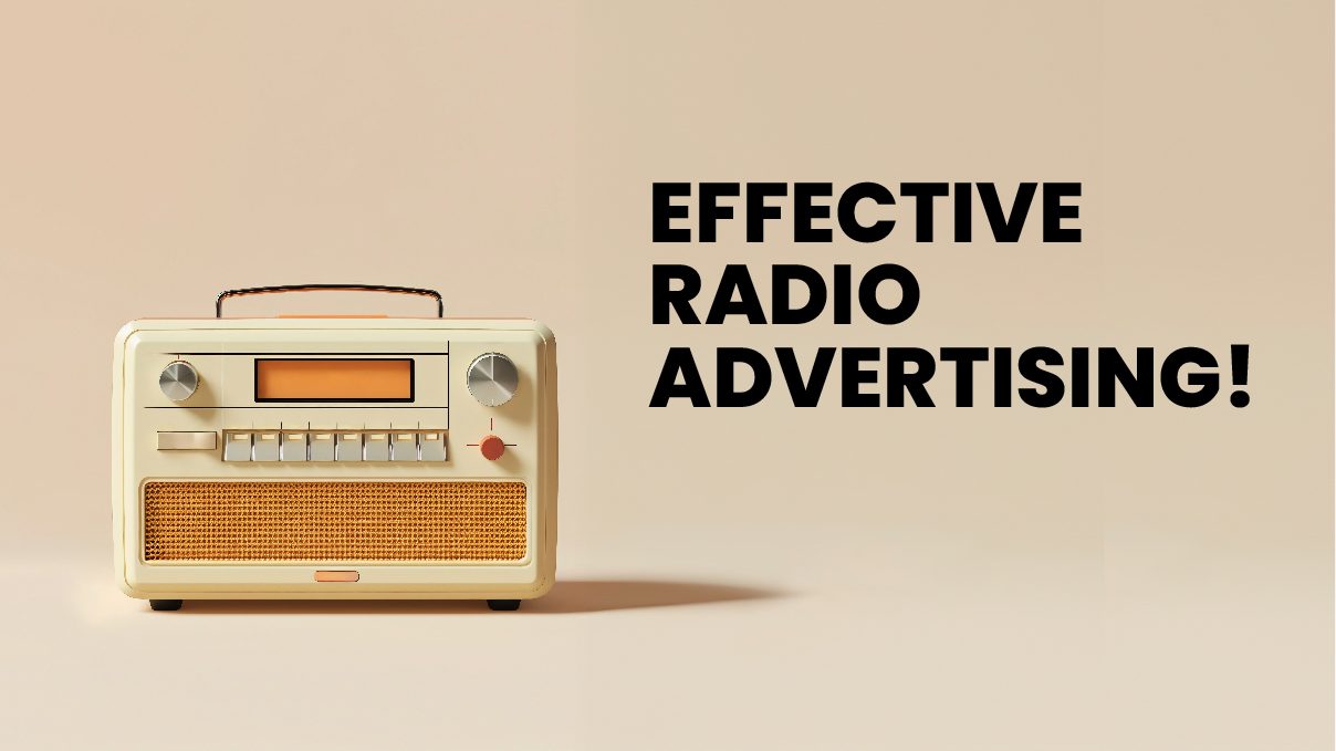 Radio campaign studio setup